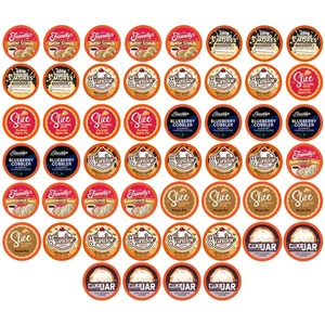 52 Count Dessert Coffee Pods Sampler, Keurig 2.0, Flavored Variety Pack, Cups - Picture 1 of 6