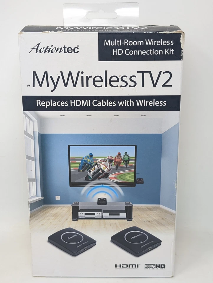 Actiontec Wireless HD Video Kit MyWireless TV2 SEALED NEW - Image 1 of 4