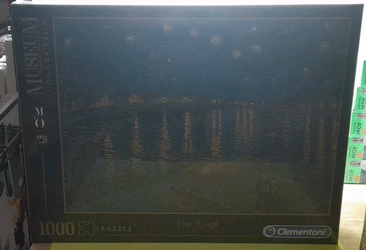 Clementoni 39344 Museum Collection Puzzle Van Gogh notte Stellata sul (r2d)