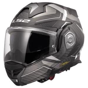 LS2 Advant-X Carbon Horizon Silver Grey-06 - Picture 1 of 2