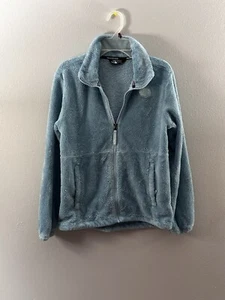 The North Face Girls Blue Full Zip Jacket Fleece Winter size L - Picture 1 of 10