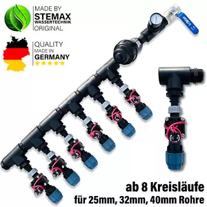 1 1/2" o. 2" Kopfstation Expert, Verteiler für Bewässerung, 25mm 32mm 40mm Rohr - Bild 1 von 17