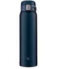 ZOJIRUSHI Water Bottle Direct Drinking  Stainless Mug 600ml Navy SM-SF60-AD