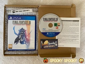 Final Fantasy XII The Zodiac Age Sony PS4 - UK PAL sehr guter Zustand CIB - hochwertige Verpackung - Bild 1 von 8