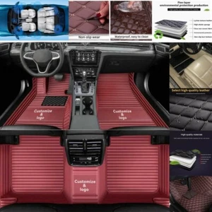 For Jeep Compass 2007-2025 Car Floor Mats All Weather Cargo Liners Carpets Pads - Imagen 1 de 22
