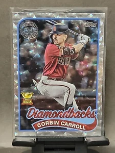 2024 Topps Serie 1 Corbin Carroll 35 Aniversario Lámina de Plata, Copa Novato - Imagen 1 de 6