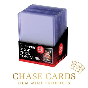 Ultra Pro 3" X 4" 100 pt THICK Toploader - Bild 1 von 1