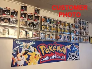 Pokemon '90's Vintage Style Promo Display Banner Sign Store Poster 3 sizes! - Picture 1 of 6