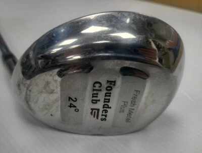 FOUNDERS CLUB FRESH METAL PLUS 24 DEGREE NO 5 HYBRID(REGULAR FLEX STEEL SHAFT) - Image 1 of 4