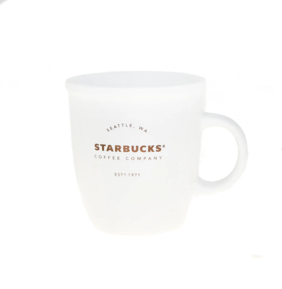 Authentic Starbucks Seattle WA Est. 1971 White Ceramic Coffee Mug 2016 12oz RARE