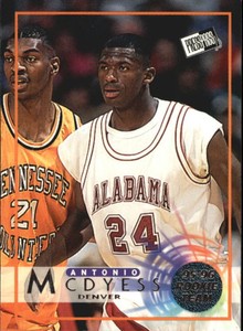 1996 Press Pass Swisssh #38 Antonio McDyess