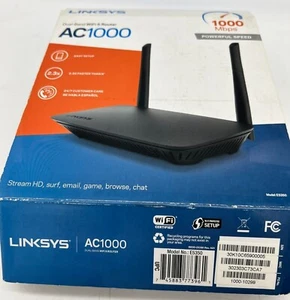 Router inalámbrico Linksys E5350 doble banda WiFi 5 AC1000 - Imagen 1 de 6