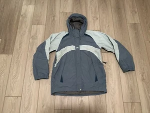 Helly Hansen Jacket Men's XL Hooded Insulated Puffer Blue Coat - Picture 1 of 5