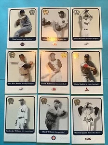 2001 Fleer 'Greats of the Game Baseball ALL MINT💎 9 Lot - Picture 1 of 1