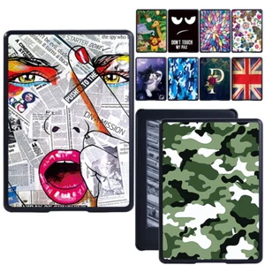 Printing Shell Tablet Cover Case For Amazon Kindle 8th 10th/Paperwhite 12345+Pen - Picture 1 of 28