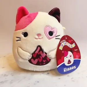 Squishmallows 2023 Valentine Hershey 8" Pyper the Cat Kisses Plush Doll (NWT) - Picture 1 of 2