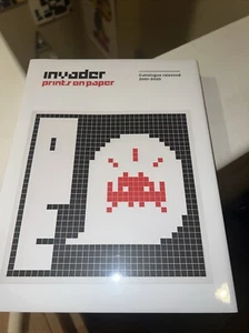 Space Invader Prints On Paper Street Art Book Hardcover 2001-2020 1st Ed Sealed - Picture 1 of 5