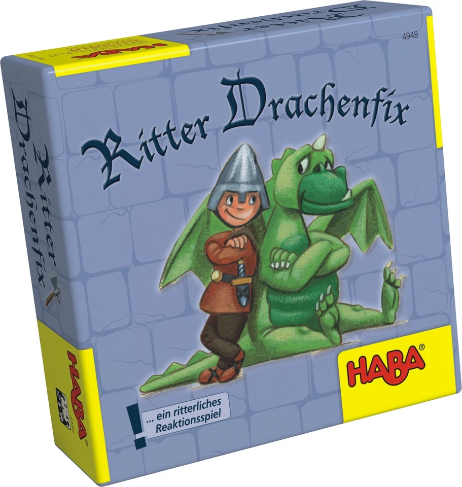 HABA 4948 - Ritter Drachenfix, Reaktionsspiel - Bild 1 von 1