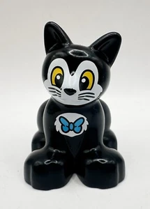 Lego Duplo Figure Animal Disney Black Cat Figaro - Picture 1 of 5