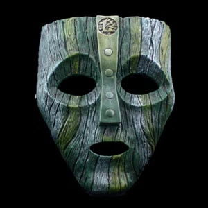 LOKI Jim Carrey The Mask Vintage / Green Full Face Helmet Halloween Party Props - Picture 1 of 12