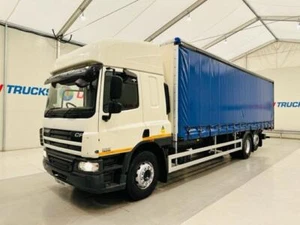 DAF CF75 310 6x2 Rear Lift Sleeper Cab Curtainsider - Picture 1 of 20
