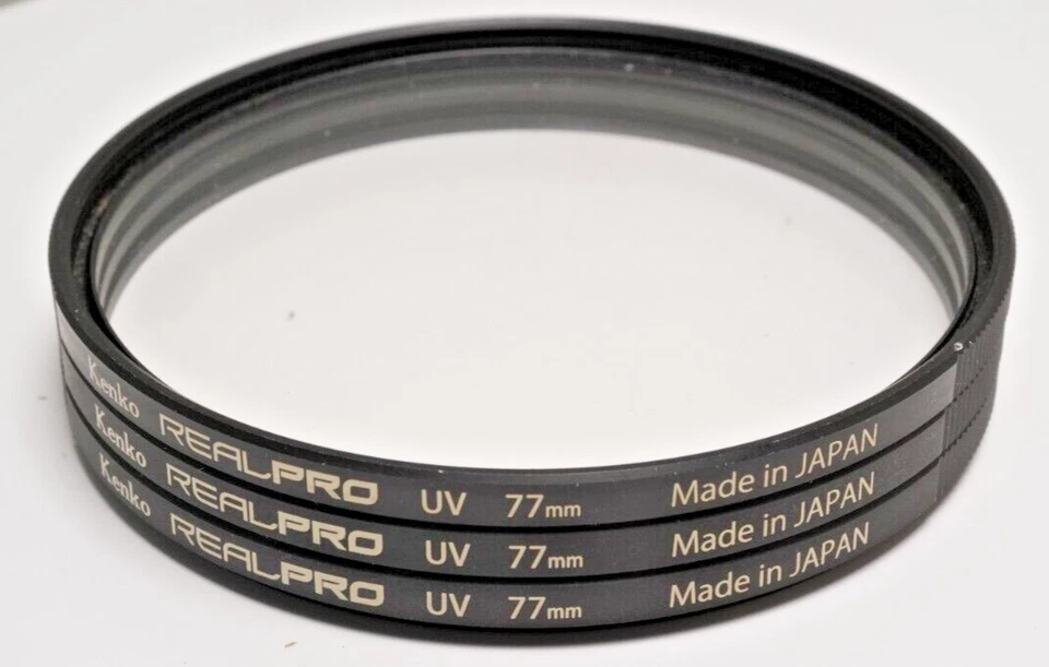 BARGAIN!! 3x Genuine Kenko REALPRO UV Filter 77 mm Professional Quality - QTY 3 - Image 1 of 1