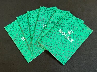 Подлинный 1991 ROLEX перевод буклет для ROLEX Daytona GMT суб дата-день DJ - Изображение 1 из 3