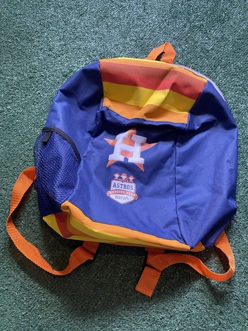 Astros Buddies Backpack Navy Orange OS MLB SG Cover