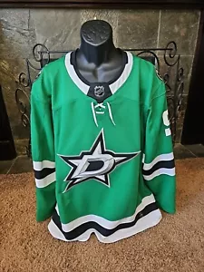 Adidas Authentic Dallas Stars Tyler Seguin #91 Jersey Victory Green Size 54 MINT - Picture 1 of 19