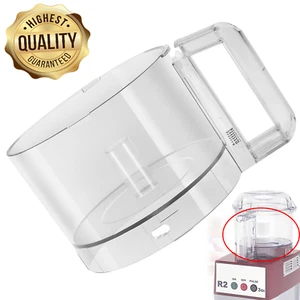 112203 Food Processor 3 Quart Clear Bowl Fit for Robot Coupe R2 R2B R2B - Picture 1 of 9