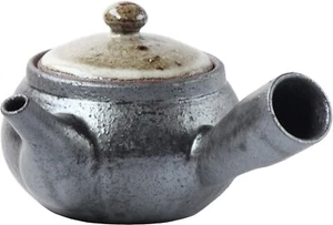 tori 31501 Shigaraki yaki Kyusu Japanese pottery Green Tea pot Nanbu Japan F/S - Picture 1 of 4
