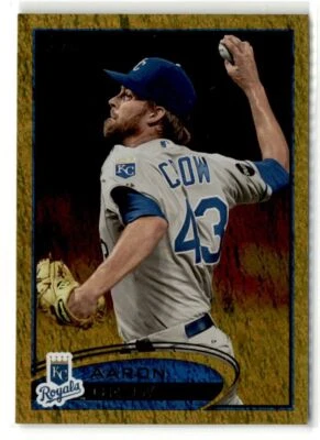 Aaron Crow Kansas City Royals 2012 Topps Gold Sparkle #67 - Image 1 of 2