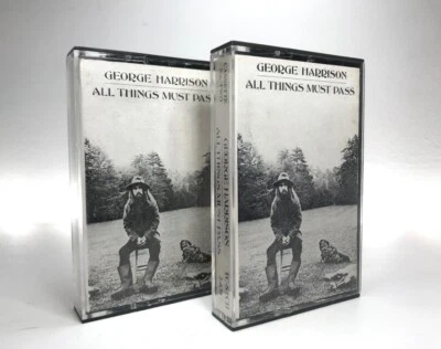 George Harrison ALL THINGS MUST PASS Double Cassette **UK 1ST ISSUE 1970** RARE - Image 1 of 4