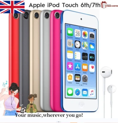 🌟NEW Apple iPod Touch 5th 6th 7th Gen 8GB 16GB 32GB 64GB 128GB 256GB sealed box - Image 1 of 4