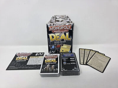 Monopoly Millionaire Deal Card Game - 100% Complete with Instructions - Image 1 of 4