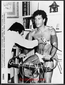 F0040 - FOTOGRAFIA CALCIATORE - Squadra SSC NAPOLI - CARECA  1 Giugno  1987 - Picture 1 of 2