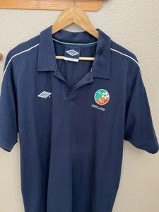Umbro Soccer Polo Shirt - FAI Ireland - Size XL - Picture 1 of 8