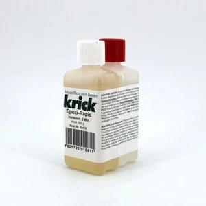 Krick Epoxi Rapid 200g Flaschen 2 Komponenten Epoxydharz Härter 7,95 Euro/100g - Picture 1 of 1