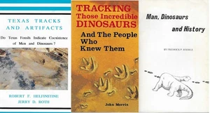3 on Paluxy River Man-Tracks & Dinosaurs Morris Beierle Helfinstine Roth - Picture 1 of 6
