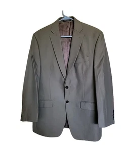 Calvin Klein Blazer Jacke Herren 38 S Braun Formal Slim Fit - Bild 1 von 4