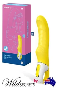 NEW Satisfyer Yummy Sunshine 8.9 inch G Spot Vibrator, Sex Toy, Wild Secrets - Picture 1 of 4