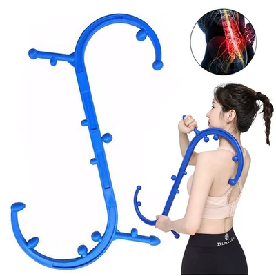 Trigger Point Self Massager Stick Hook Body Muscle Relief Back Deep Massage Tool - Image 1 of 4