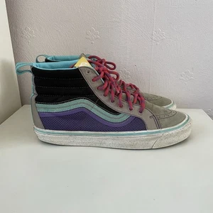 VANS SK8-HI TRAINERS - SIZE 12 - MULTI - LEAVE NO TRACE SKATEBOARDING - Picture 1 of 7