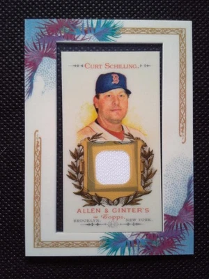 2007 Topps Allen & Ginter - Curt Schilling #AGR-CMS - Framed Mini Relics - Image 1 of 2
