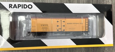 Rapido Trains HO Scale 121015-1 GARX 37’ Meat Reefer Morris Rifkin #5100 RTR NIB - Image 1 of 4