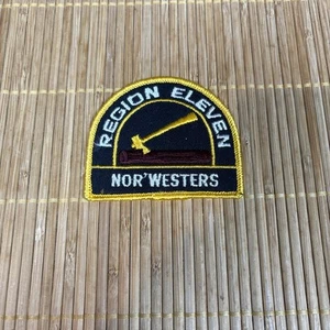 Vtg~Region 11 Patch Nor’Westers BSA Boy Scouts Of America Badge Embroidered - Picture 1 of 3
