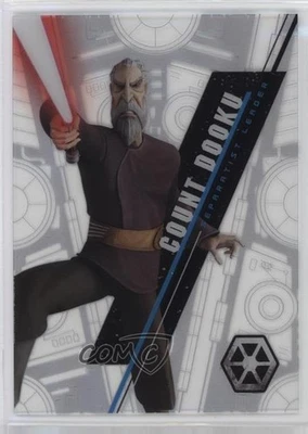 2016 Topps Star Wars High Tek Form 1 Pattern 2 Destroyer Count Dooku #SW-49 1b9b - Image 1 of 3
