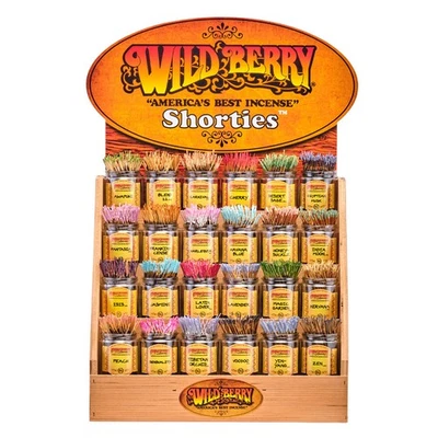100x Full Bundle - Wild Berry SHORTIES 4" Incense Sticks - BUY 1 GET 1 25% OFF! - Image 1 of 4