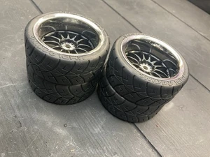 1/10 Rc BBS Wheels And Tyres. Rc Drift Tyres. Fits Arrma, Losi, Traxxas, Hpi - Picture 1 of 3