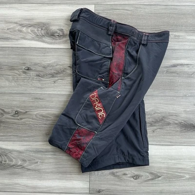 Pantalones Cortos de Ciclismo Retro Dakine De Colección Talla Mediana Ajustables Y2K Surf Natación Foto 1 de 4